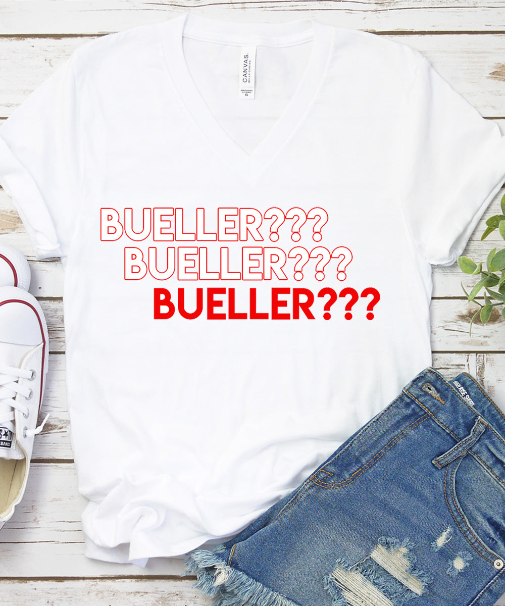 Bueller?  Bueller? Bueller?